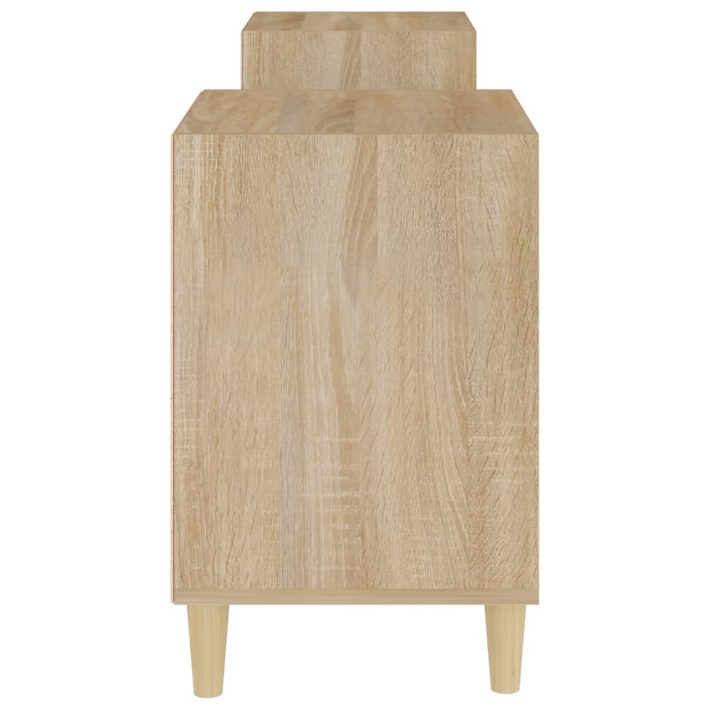 Meuble TV Chêne sonoma 160x35x55 cm Bois d'ingénierie - XIOS