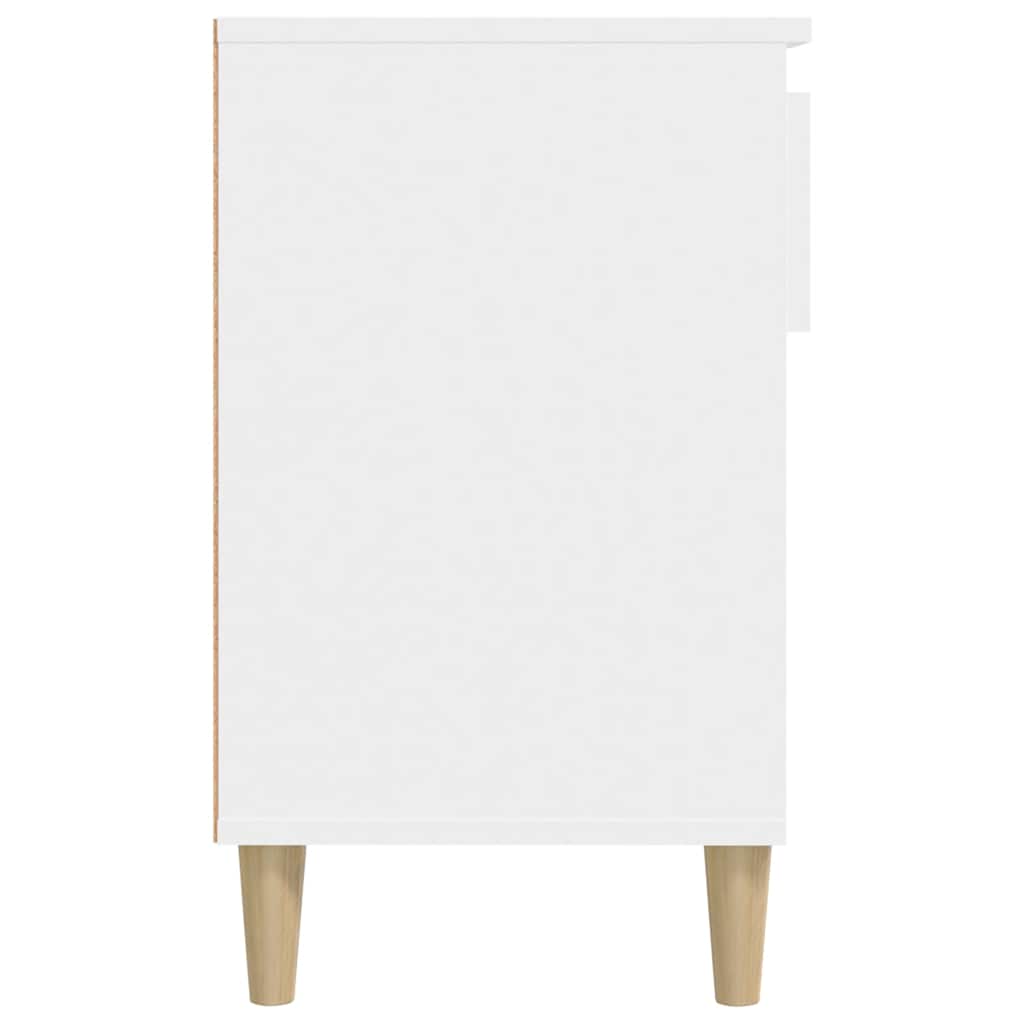 Armoire à chaussures Blanc 102x36x60 cm Bois d'ingénierie - XIOS