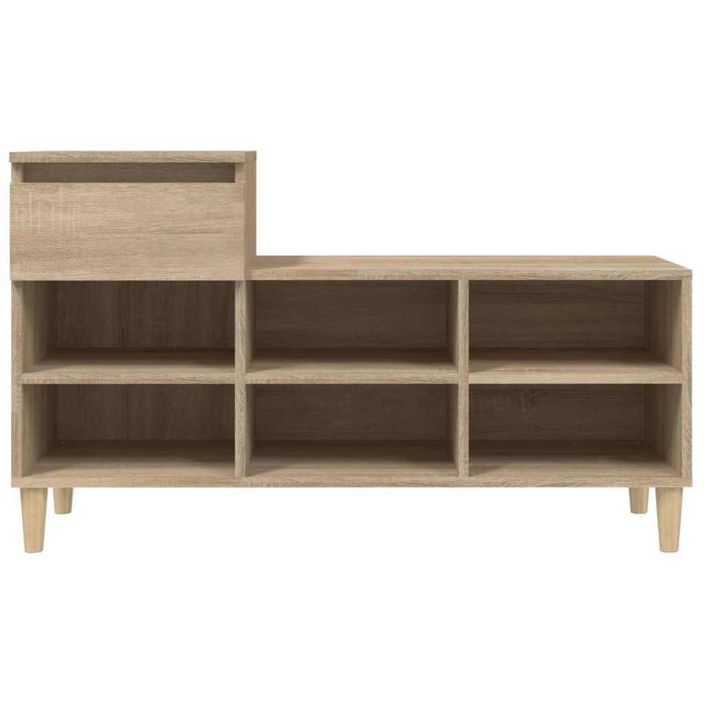 Armoire à chaussures Chêne sonoma 102x36x60cm Bois d'ingénierie - XIOS