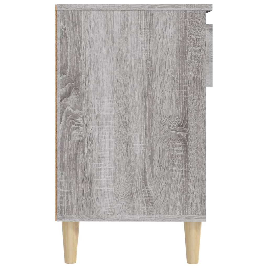 Armoire à chaussures Sonoma gris 102x36x60 cm Bois d'ingénierie - XIOS