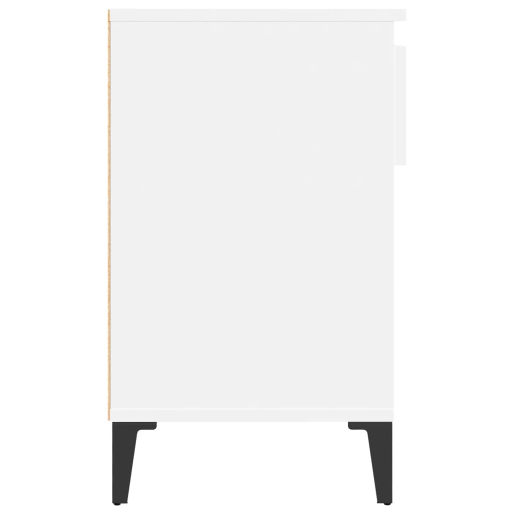 Armoire à chaussures Blanc 102x36x60 cm Bois d'ingénierie - XIOS