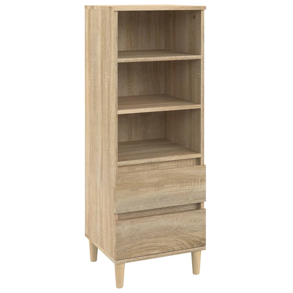 Buffet haut Chêne sonoma 40x36x110 cm Bois d'ingénierie - XIOS