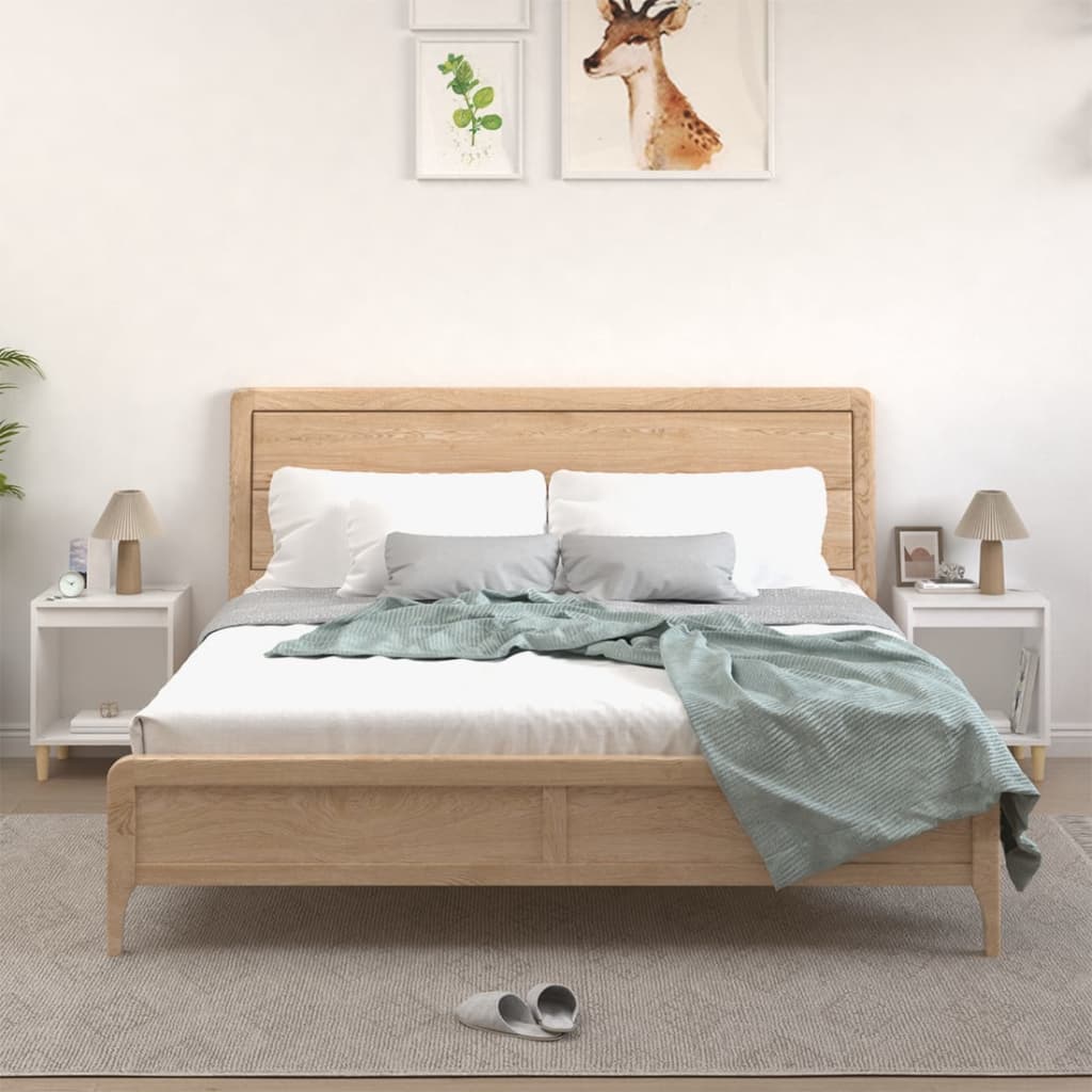 Tables de chevet 2 pcs Blanc 40x35x50 cm - XIOS