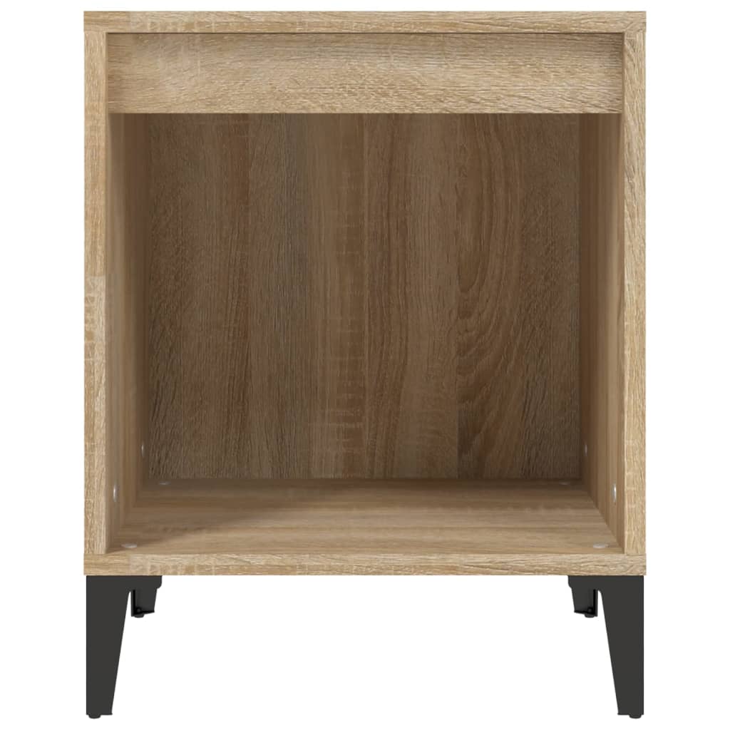 Table de chevet Chêne sonoma 40x35x50 cm - XIOS