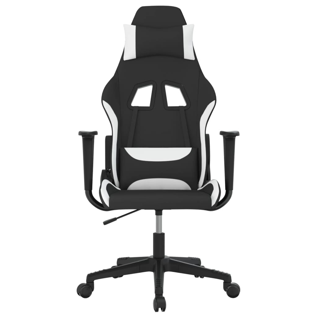 Chaise de jeu Noir et blanc Tissu - XIOS