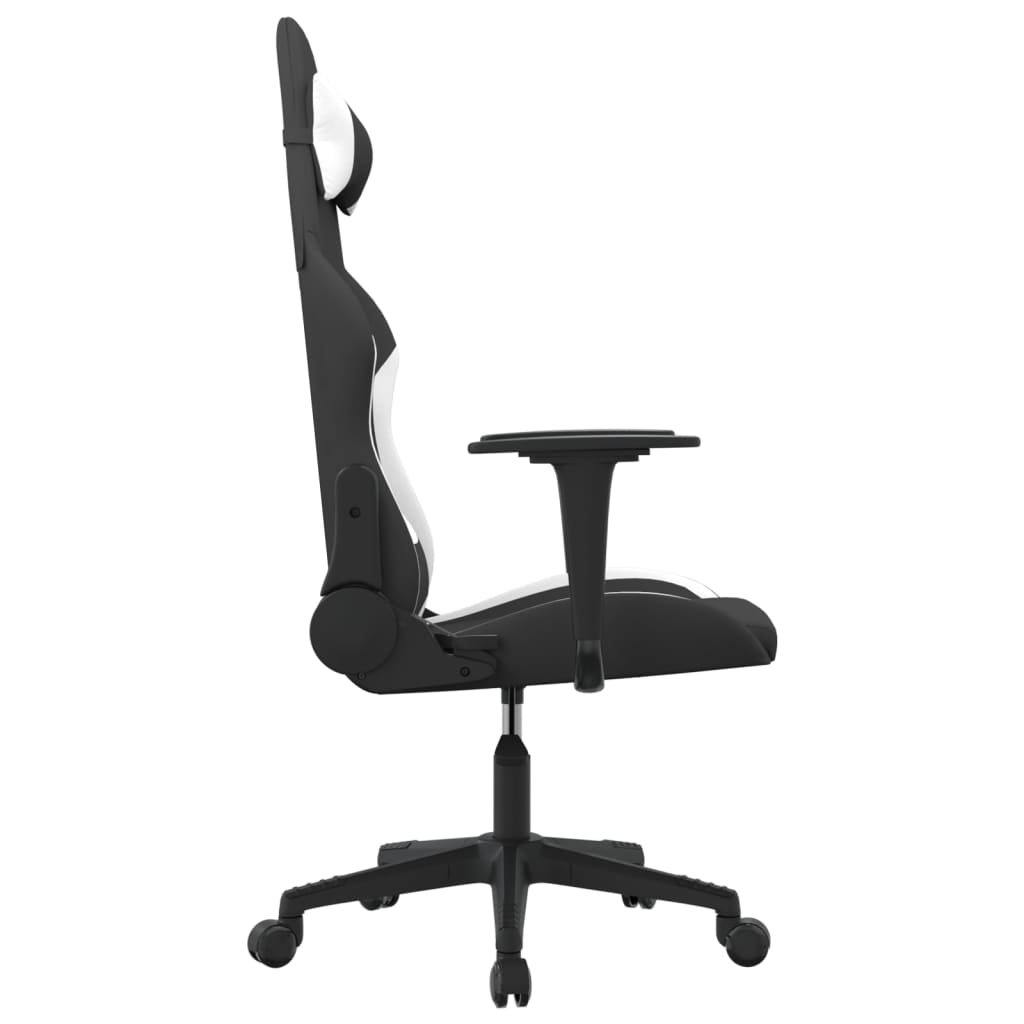 Chaise de jeu Noir et blanc Tissu - XIOS