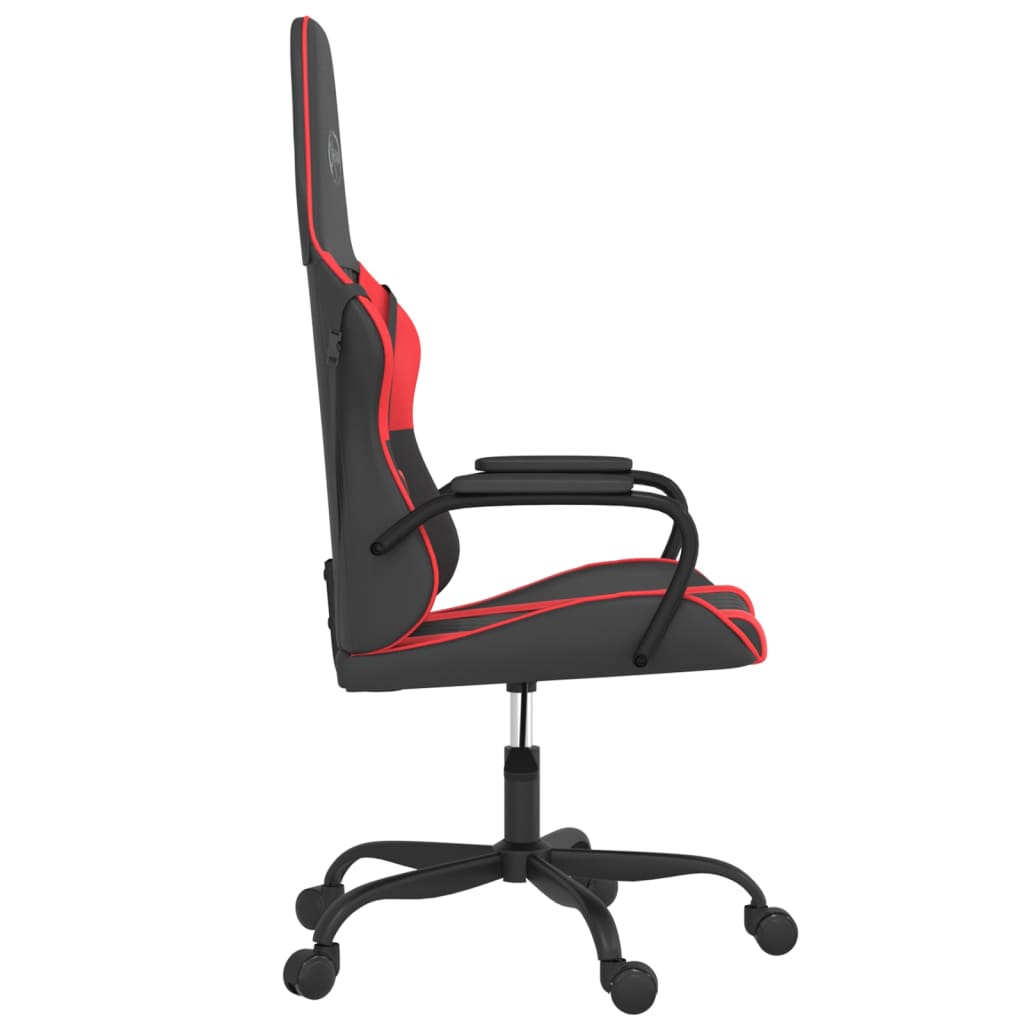 Chaise de jeu Noir et rouge Similicuir - XIOS