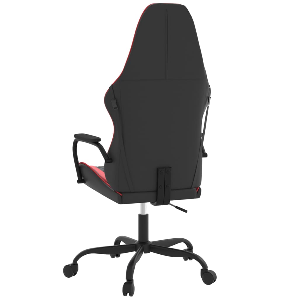 Chaise de jeu Noir et rouge Similicuir - XIOS