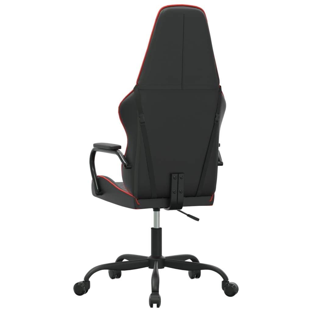 Chaise de jeu Noir et rouge Similicuir - XIOS
