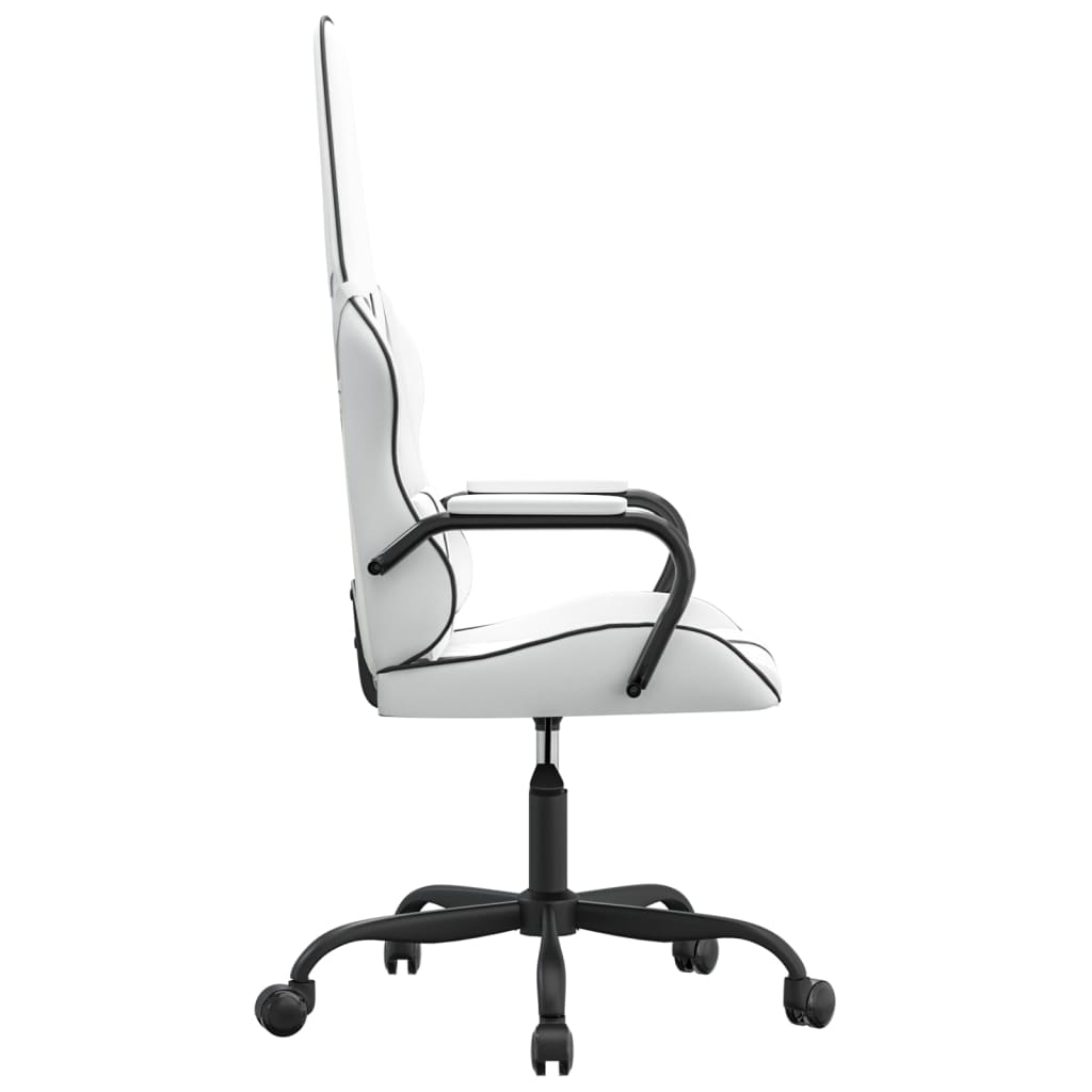 Chaise de jeu Blanc et noir Similicuir - XIOS