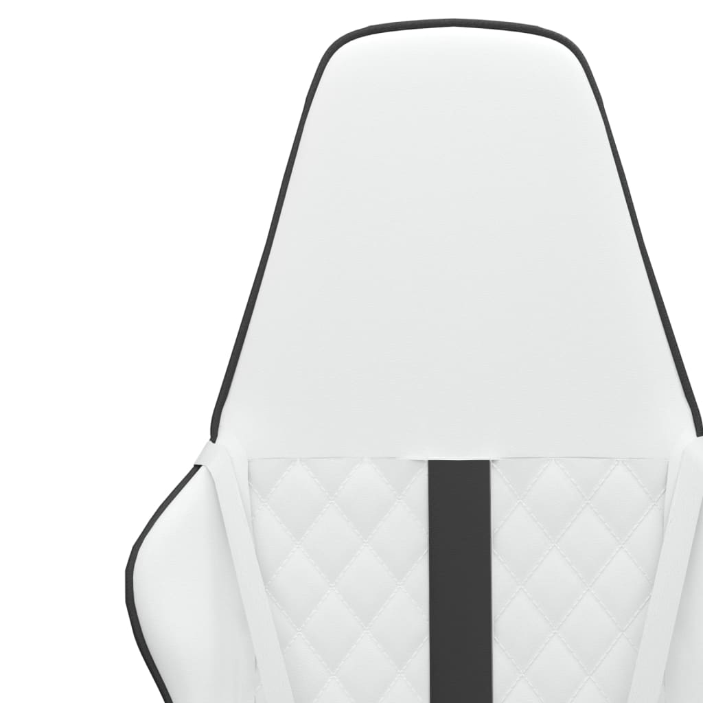 Chaise de jeu Blanc et noir Similicuir - XIOS