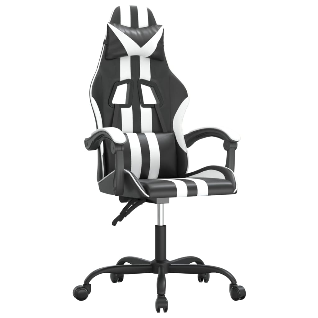 Chaise de jeu Noir et blanc Similicuir - XIOS