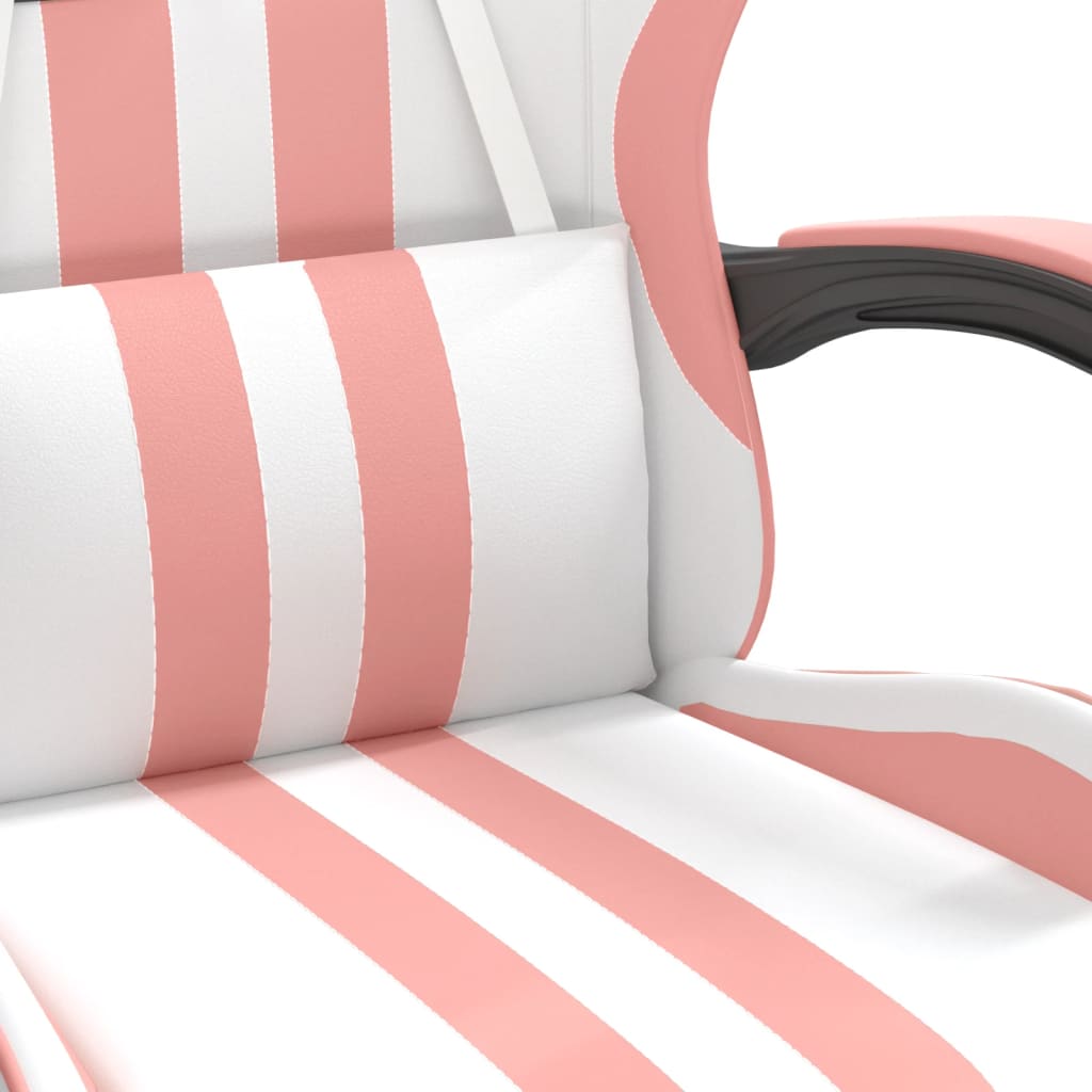 Chaise de jeu Blanc et rose Similicuir - XIOS