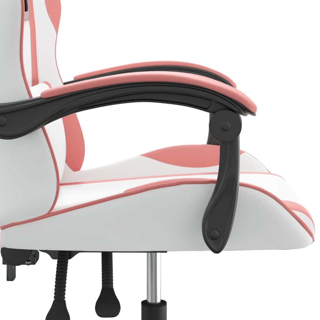 Chaise de jeu Blanc et rose Similicuir - XIOS