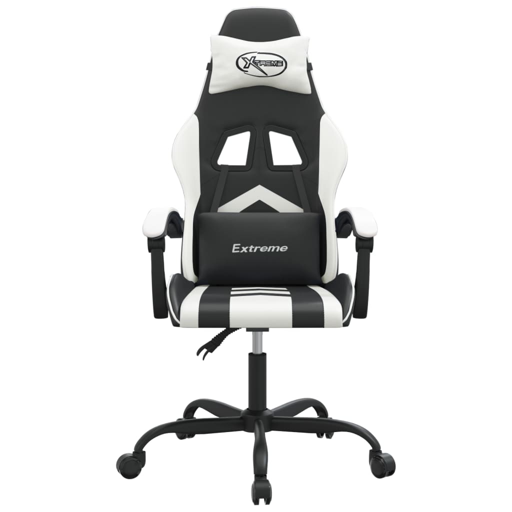 Chaise de jeu Noir et blanc Similicuir - XIOS