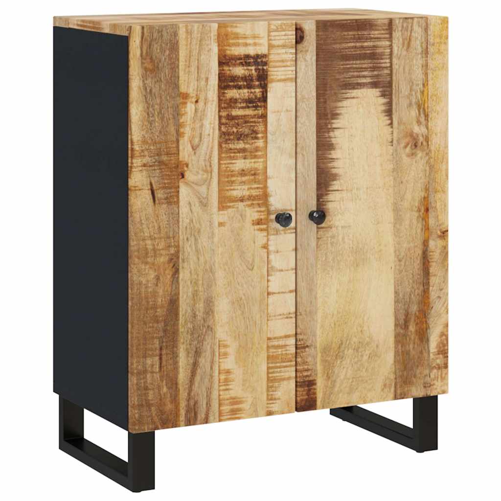 Buffets 3 pcs Bois de manguier brut