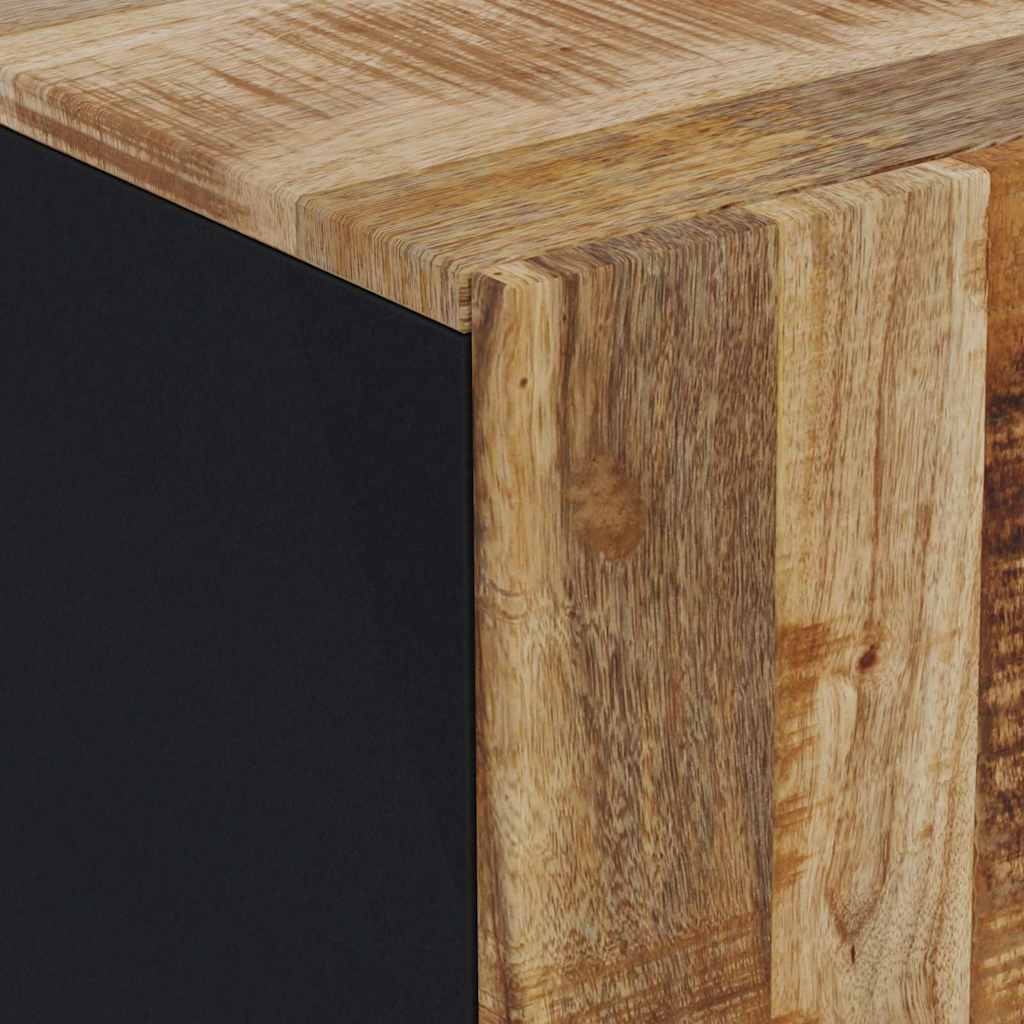 Buffets 3 pcs Bois de manguier brut