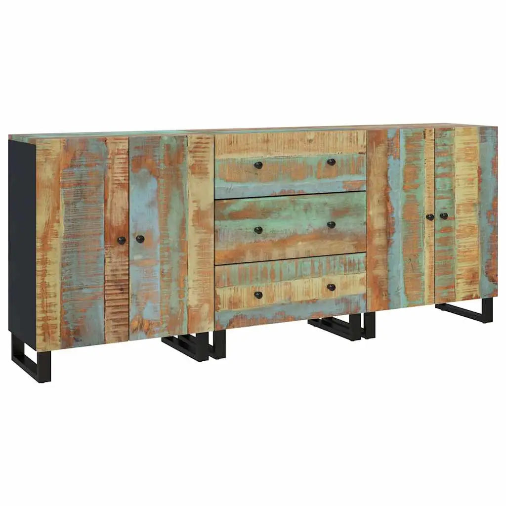 Buffets 3 pcs Bois massif de récupération - XIOS