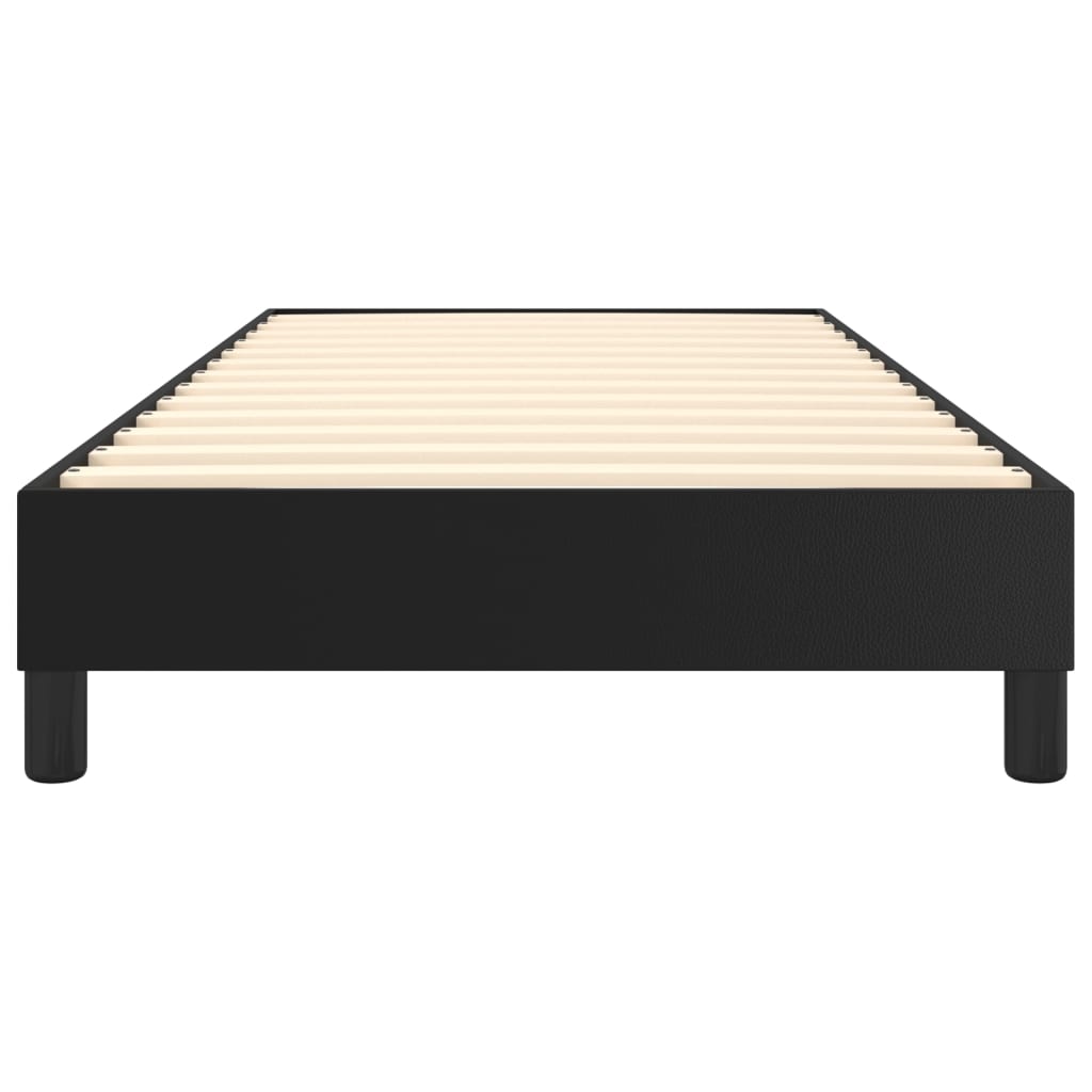 Cadre de lit sans matelas noir 80x200 cm similicuir - XIOS