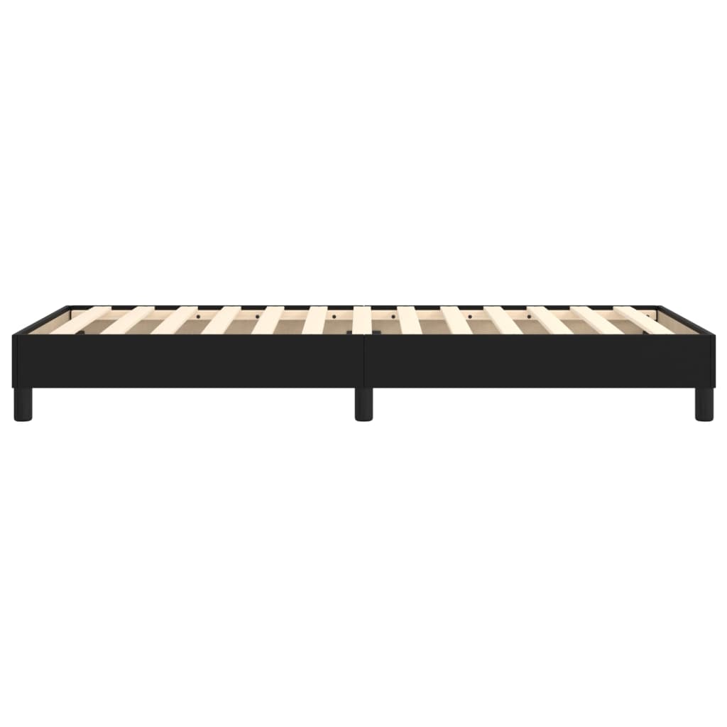 Cadre de lit sans matelas noir 80x200 cm similicuir - XIOS