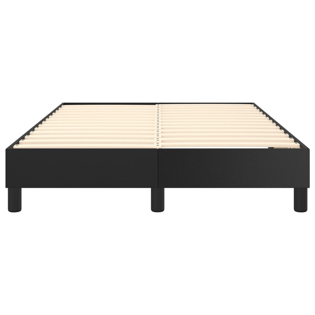 Cadre de lit sans matelas noir 120x200 cm similicuir - XIOS
