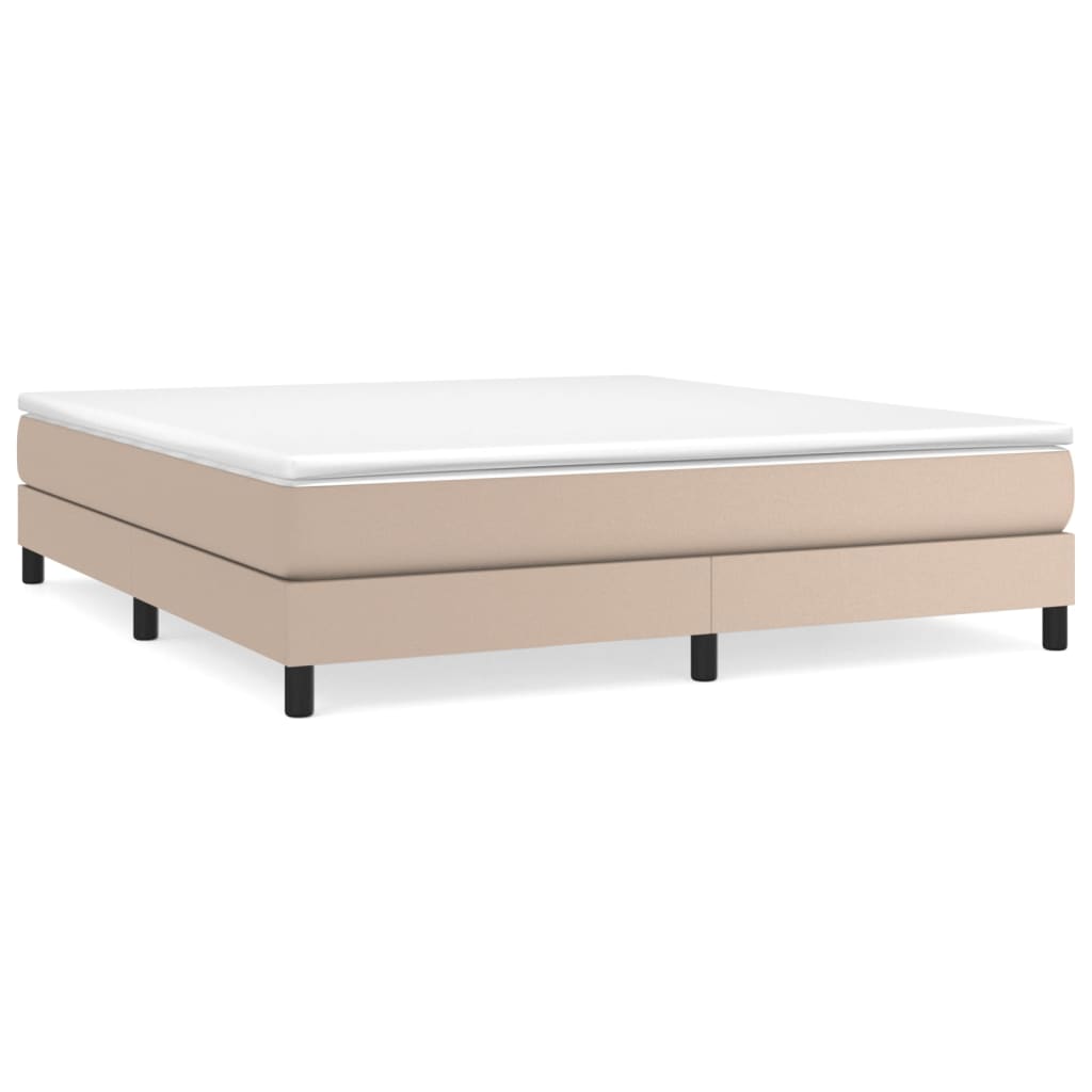 Cadre de lit sans matelas cappuccino 180x200 cm similicuir - XIOS
