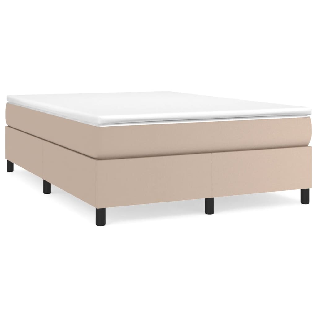 Cadre de lit sans matelas cappuccino 140x200 cm similicuir - XIOS
