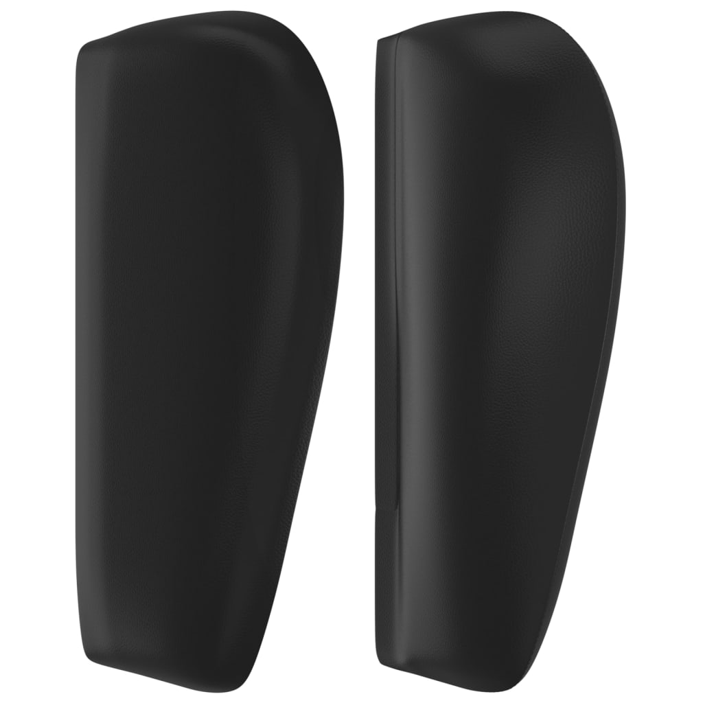 Tête de lit avec oreilles Noir 93x23x78/88 cm Similicuir - XIOS