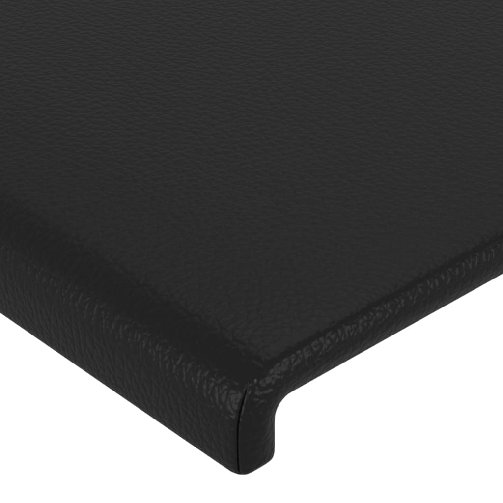 Tête de lit avec oreilles Gris 147x23x78/88 cm Similicuir Têtes et pieds de lit vidaXL