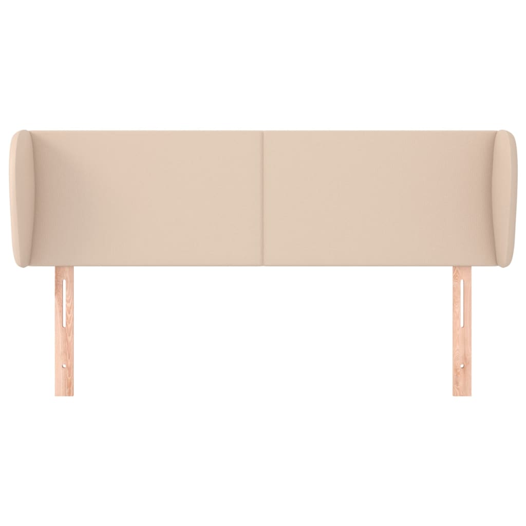 Tête de lit avec oreilles Cappuccino 147x23x78/88 cm Similicuir - XIOS