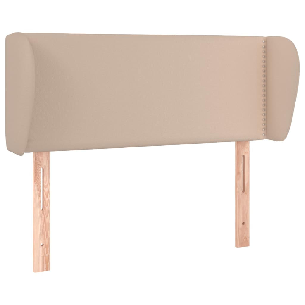 Tête de lit avec oreilles Cappuccino 83x23x78/88 cm Similicuir - XIOS