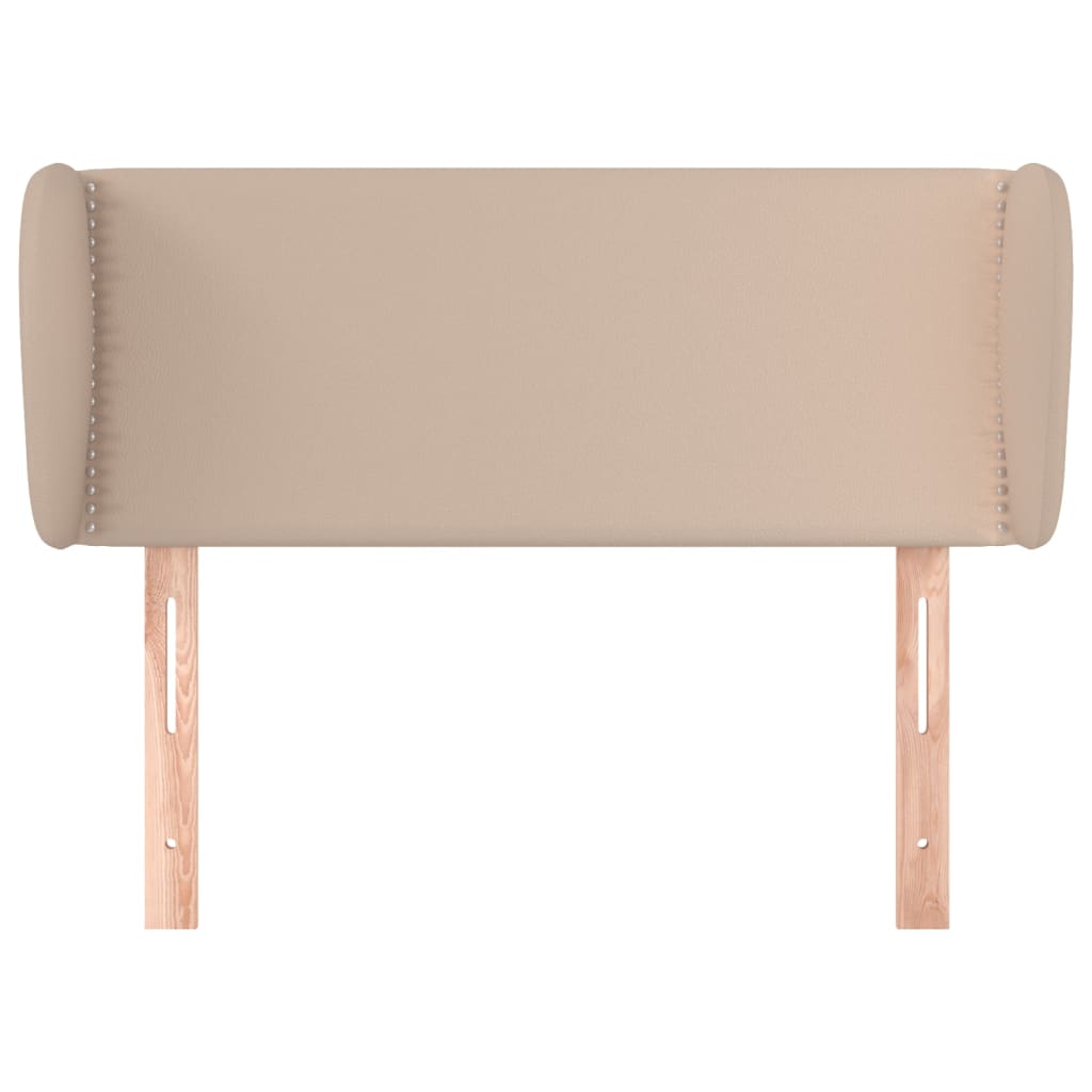 Tête de lit avec oreilles Cappuccino 83x23x78/88 cm Similicuir - XIOS
