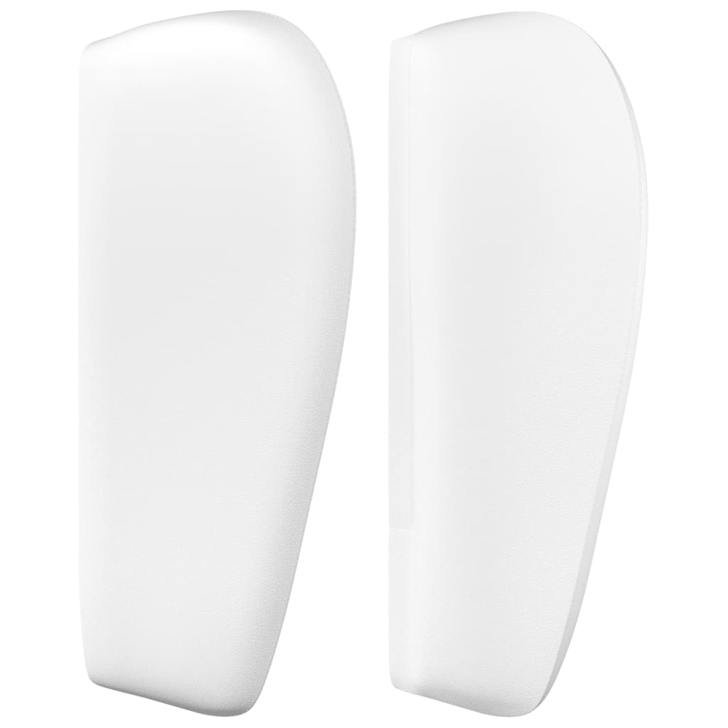Tête de lit avec oreilles Blanc 103x23x78/88 cm Similicuir - XIOS