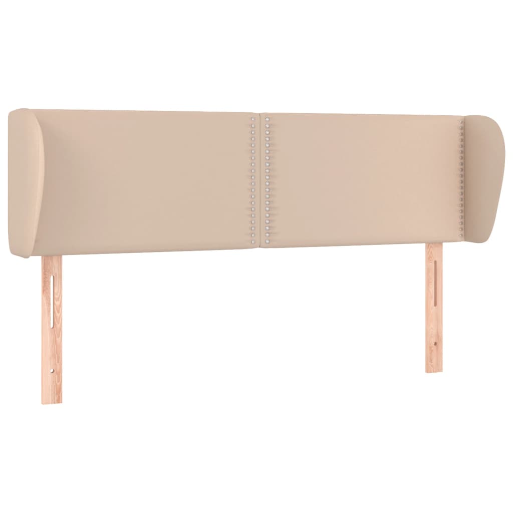Tête de lit avec oreilles Cappuccino 147x23x78/88 cm Similicuir - XIOS