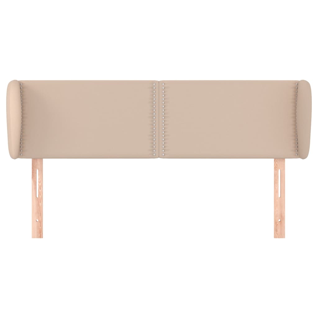 Tête de lit avec oreilles Cappuccino 147x23x78/88 cm Similicuir - XIOS