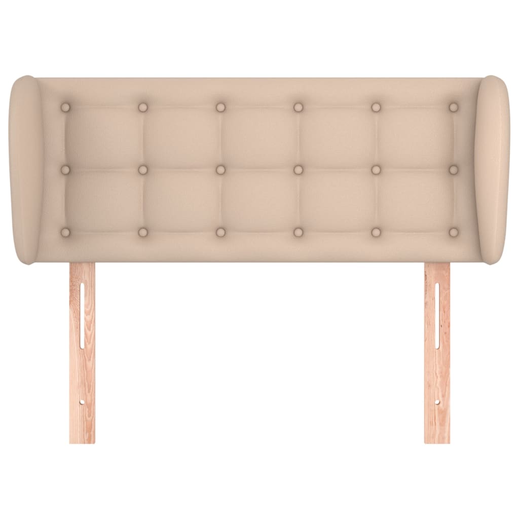 Tête de lit avec oreilles Cappuccino 93x23x78/88 cm Similicuir - XIOS