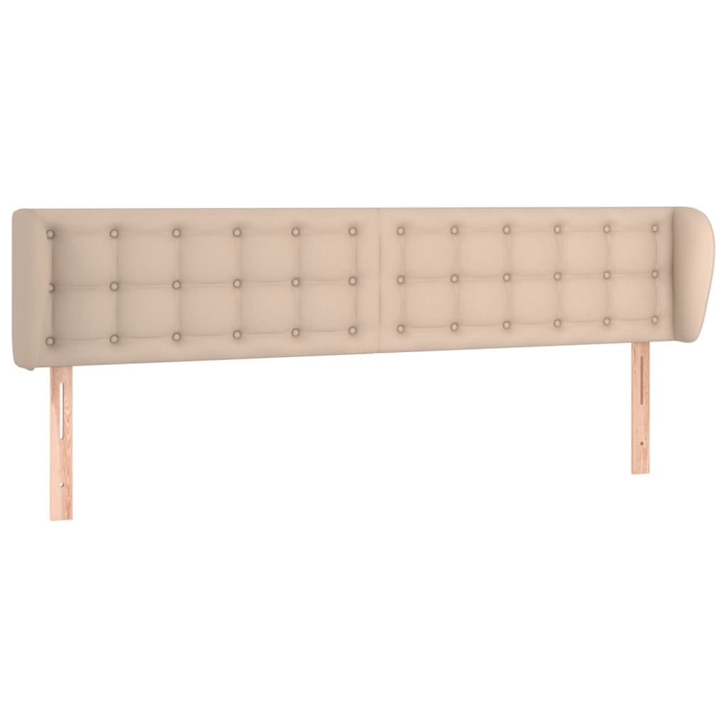 Tête de lit avec oreilles Cappuccino 163x23x78/88 cm Similicuir - XIOS