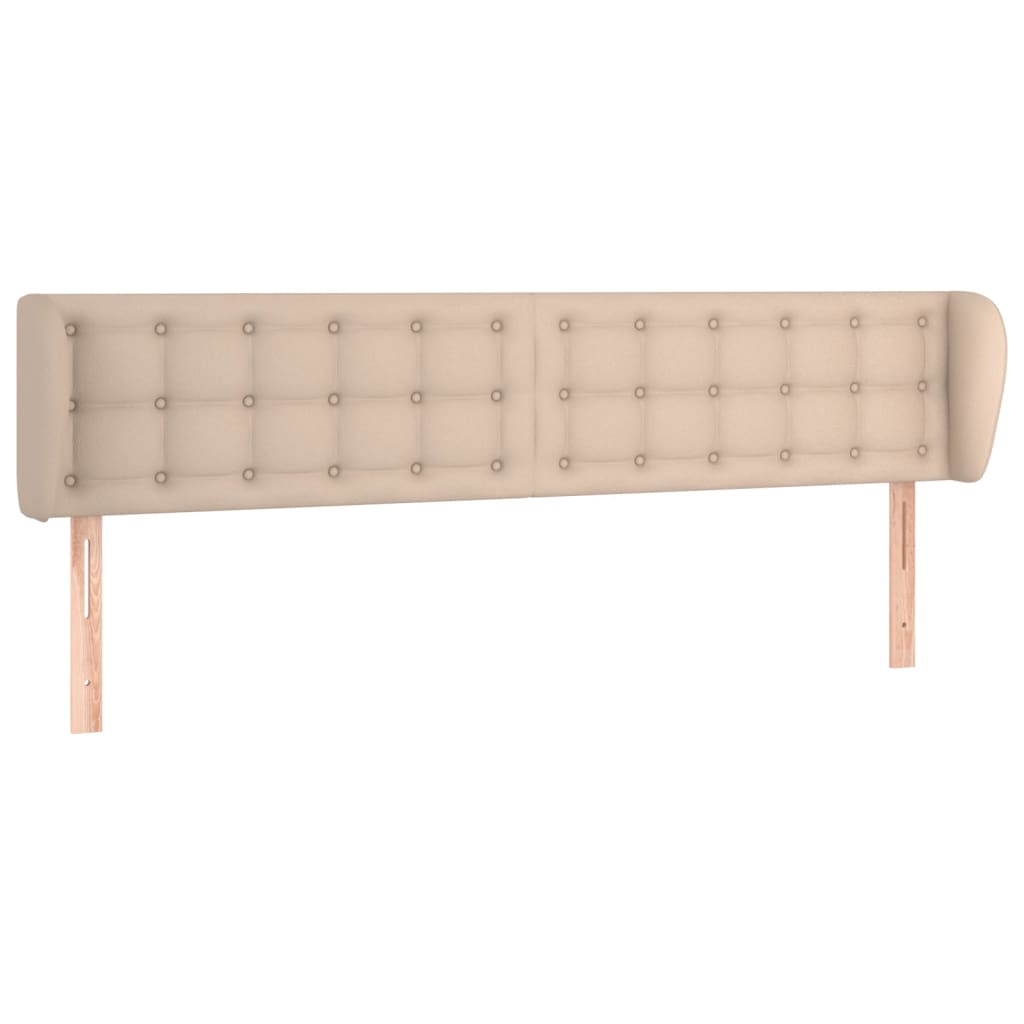 Tête de lit avec oreilles Cappuccino 183x23x78/88 cm Similicuir - XIOS