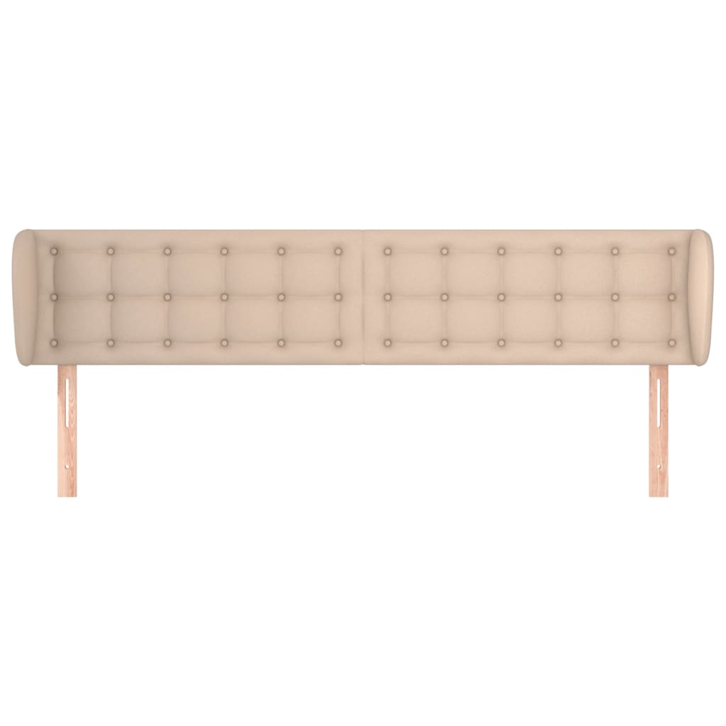Tête de lit avec oreilles Cappuccino 183x23x78/88 cm Similicuir - XIOS