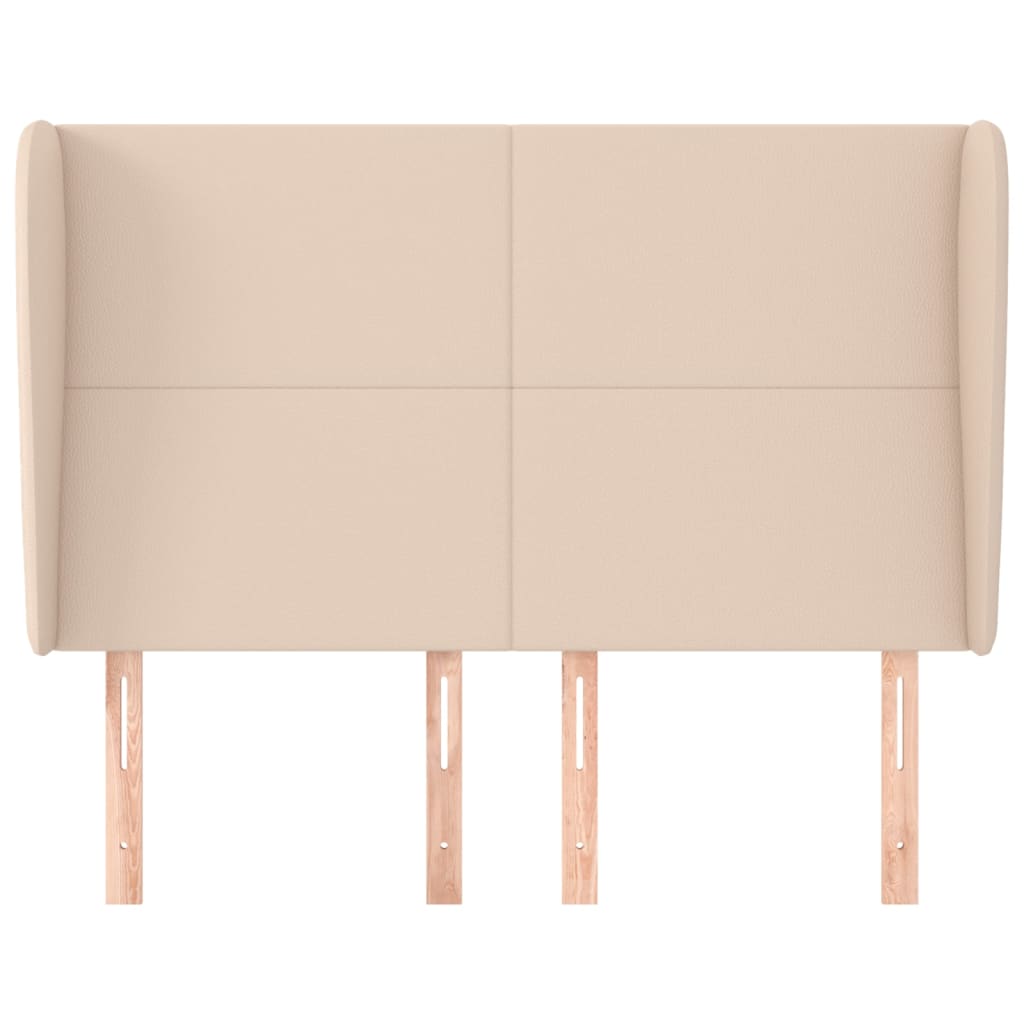Tête de lit avec oreilles Cappuccino 147x23x118/128 cm - XIOS