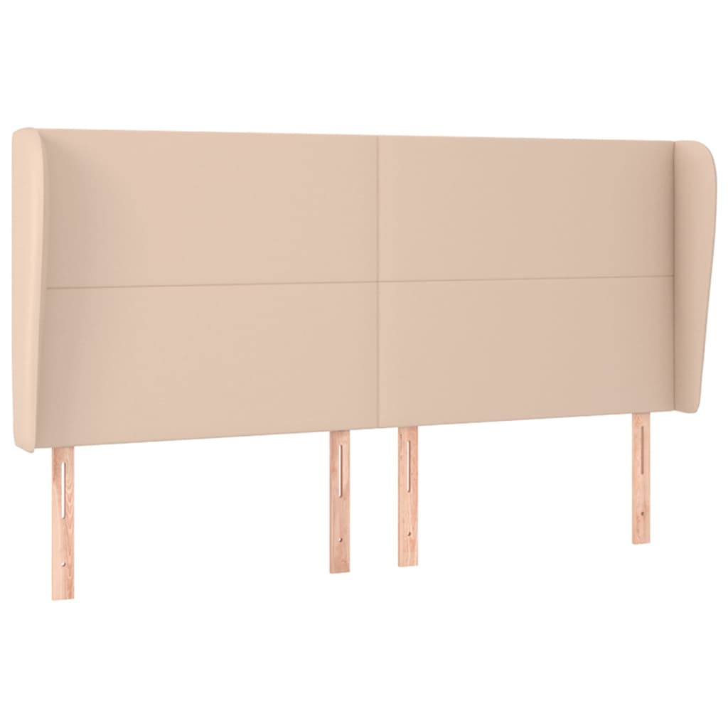 Tête de lit avec oreilles Cappuccino 203x23x118/128 cm - XIOS