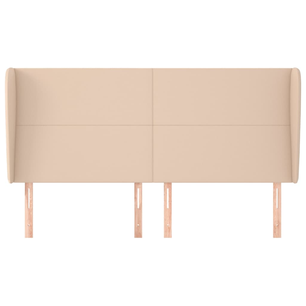 Tête de lit avec oreilles Cappuccino 203x23x118/128 cm - XIOS