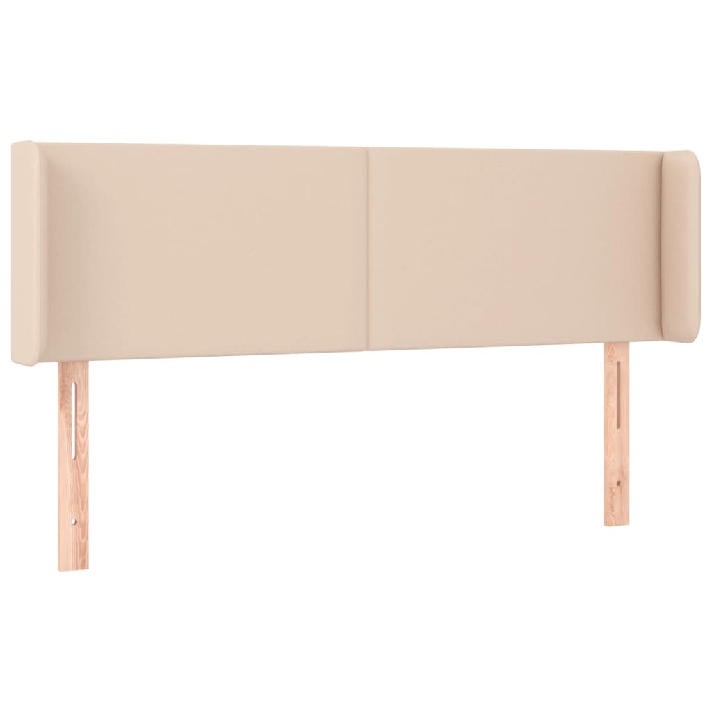 Tête de lit avec oreilles Cappuccino 147x16x78/88 cm Similicuir - XIOS