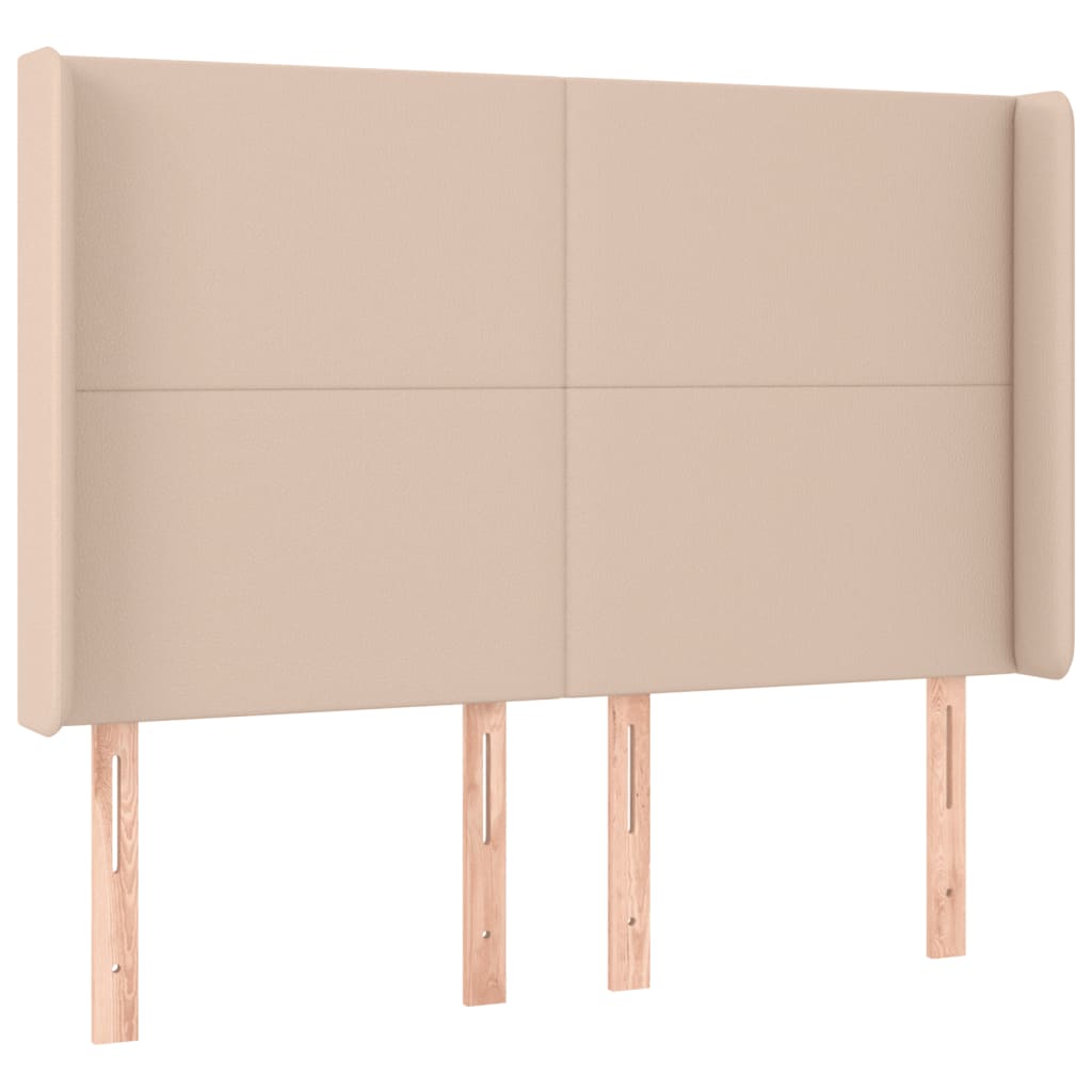 Tête de lit avec oreilles Cappuccino 147x16x118/128 cm - XIOS