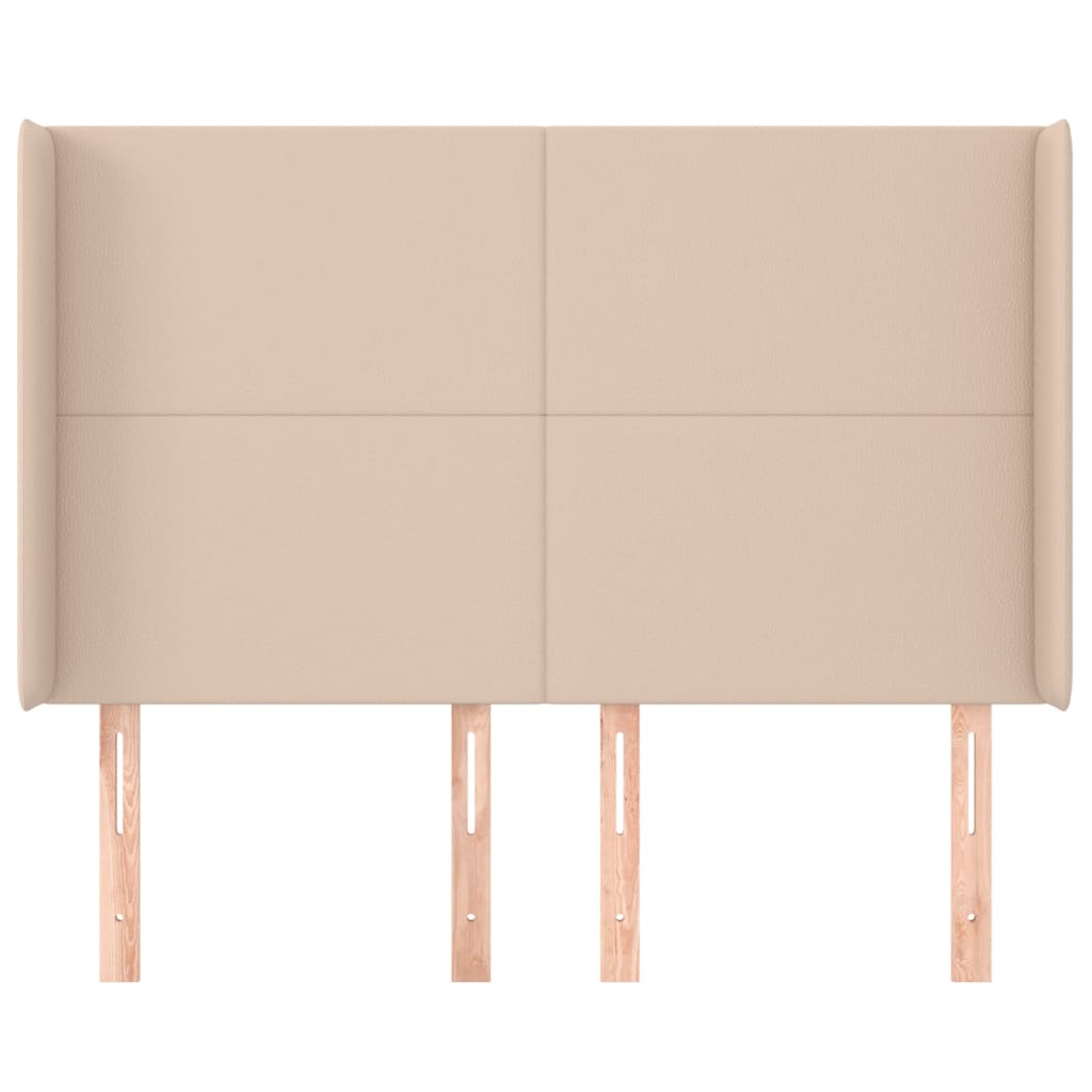 Tête de lit avec oreilles Cappuccino 147x16x118/128 cm - XIOS