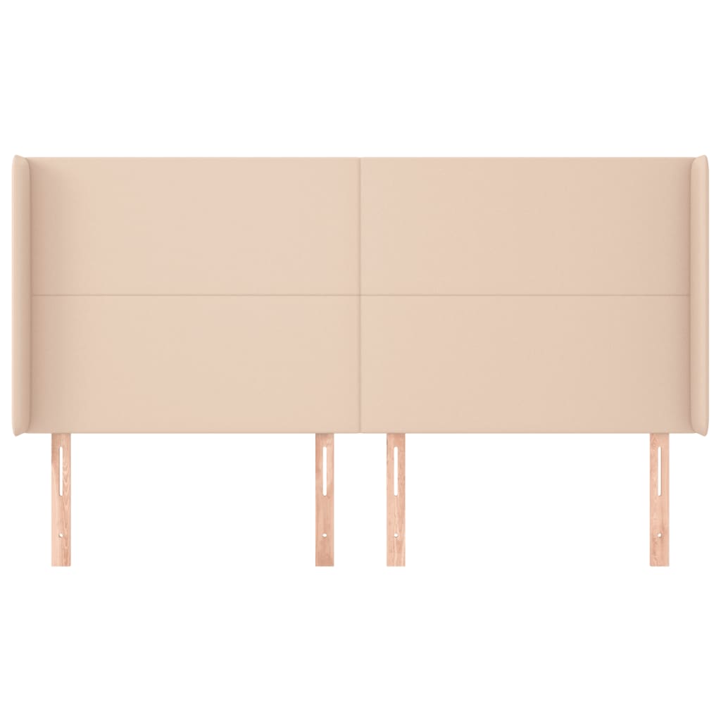 Tête de lit avec oreilles Cappuccino 163x16x118/128 cm - XIOS