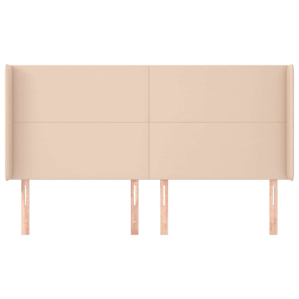 Tête de lit avec oreilles Cappuccino 183x16x118/128 cm - XIOS