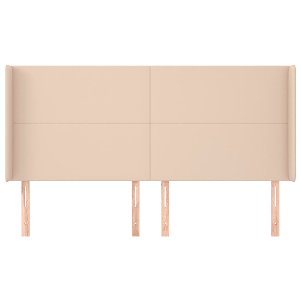 Tête de lit avec oreilles Cappuccino 203x16x118/128 cm - XIOS