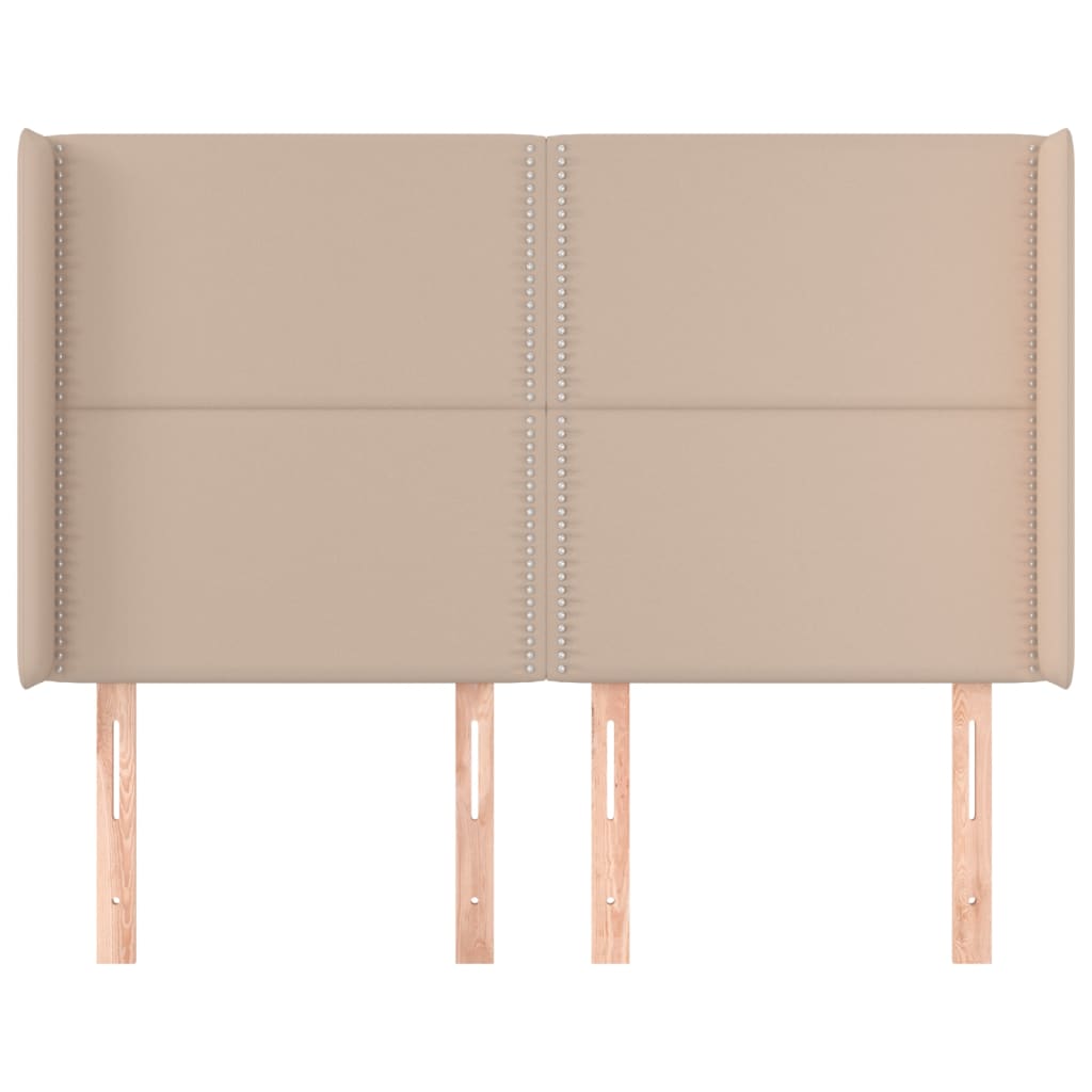 Tête de lit avec oreilles Cappuccino 147x16x118/128 cm - XIOS