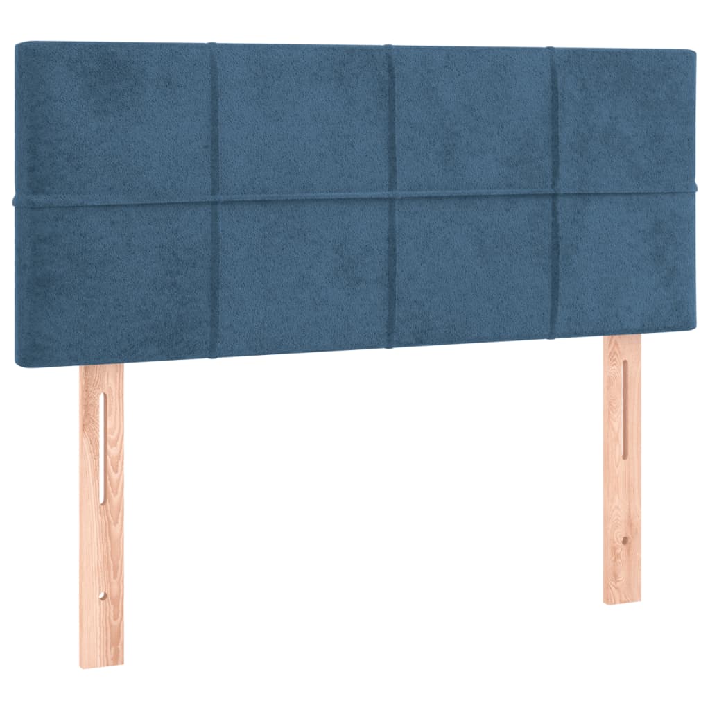 Tête de lit à LED Bleu foncé 80x5x78/88 cm Velours - XIOS